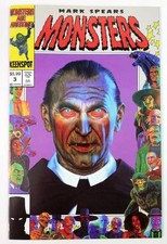 Mark Spears: Monsters 3 Cover D- 25th Anniversary Homage: Dracula Ltd to 5800 
