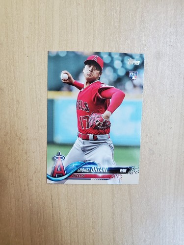 2018 Topps Update rookie card Shohei Ohtani RC Pitching US1