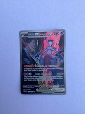 Mewtwo Ex de la Team Rocket Alternative 231/182  EV10 Rivalités Destinés FR