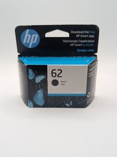 Genuine HP 62 Black Ink Cartridge 200 pages C2P04AN Original Exp - 06/27