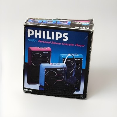 PHILIPS D6607 Kassettenplayer wie Walkman Cassette Player -  OVP - TOP