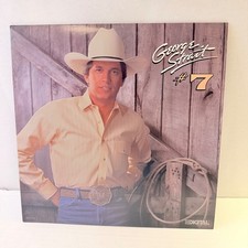 George Strait "#7" Vinyl LP Record Album 1986 Vintage MCA Records- Country