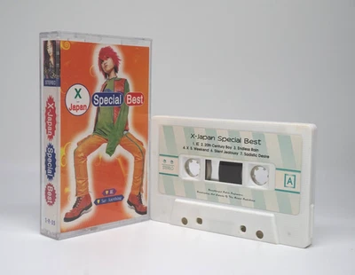 X-Japan Special Best Korea Unique Cassette Tape Hide Cover Metal Yoshiki Rare - Image 1 of 4