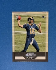 2016 Panini Playoff Jared Goff RC Rookie Card #201 Rams