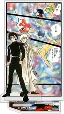 Devilman Akira & Ryo Acrylic Stand (original) 9cm×5.4cm