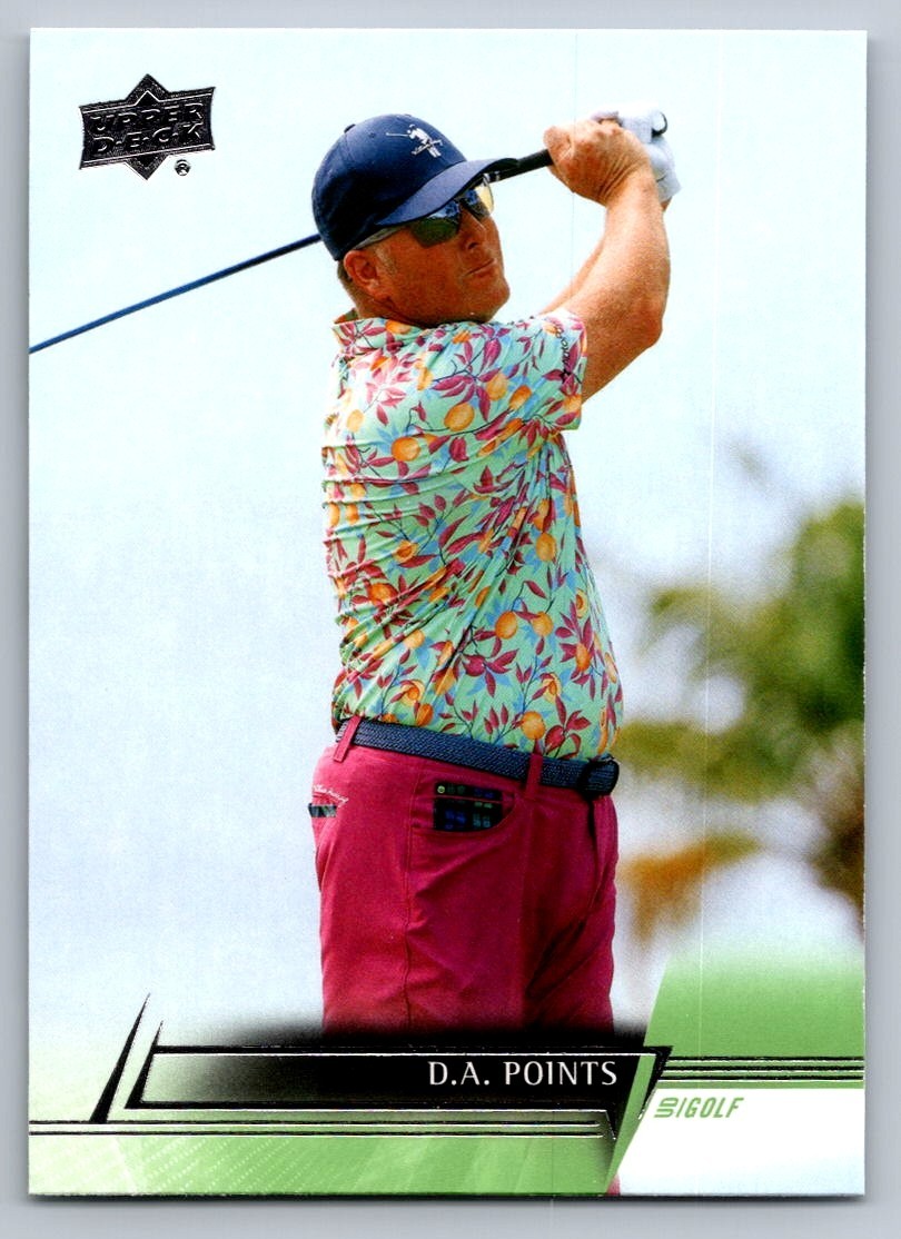 2024 UPPER DECK GOLF CARD #24 D.A. POINTS