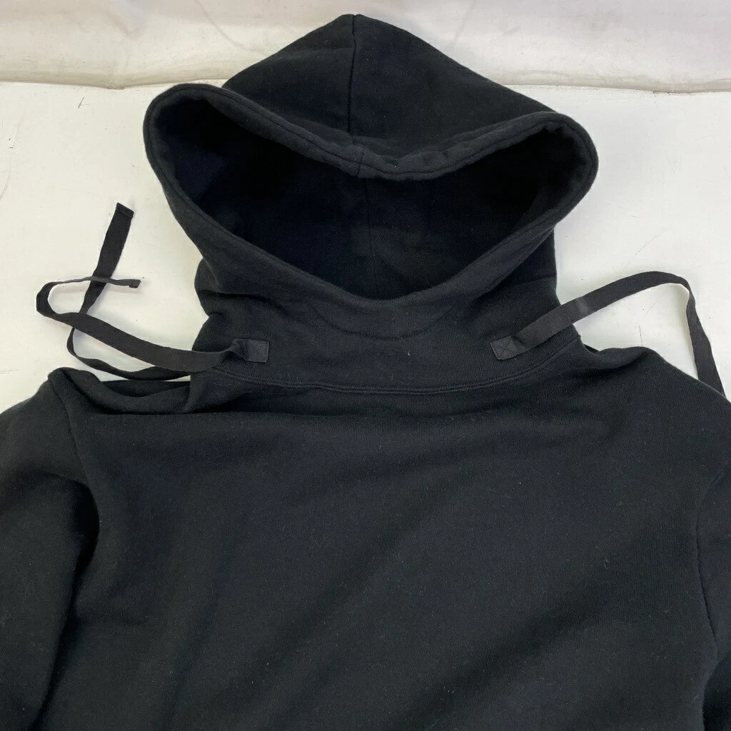 Felpa Undercover uomo nera con cappuccio taglia 2 tasca posteriore usata Giappone