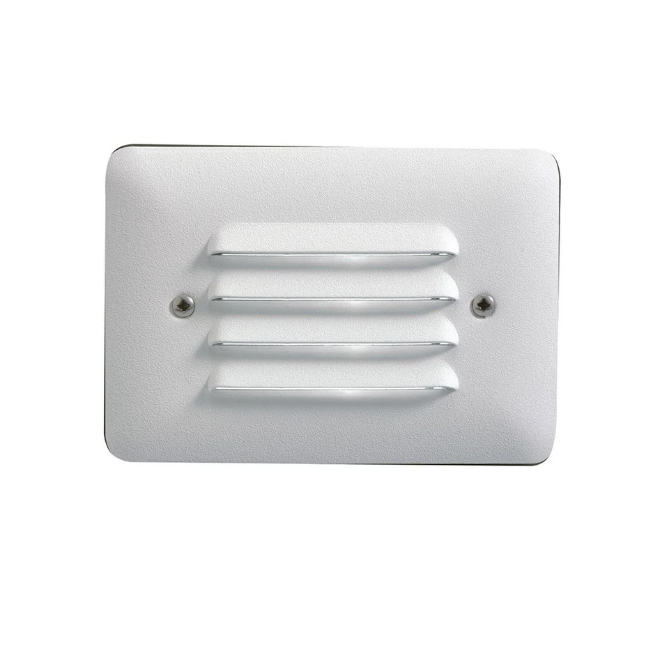 Kichler 15782WHT30R Landscape 3000K LED Louvered Mini Step in White - Image 2 of 2