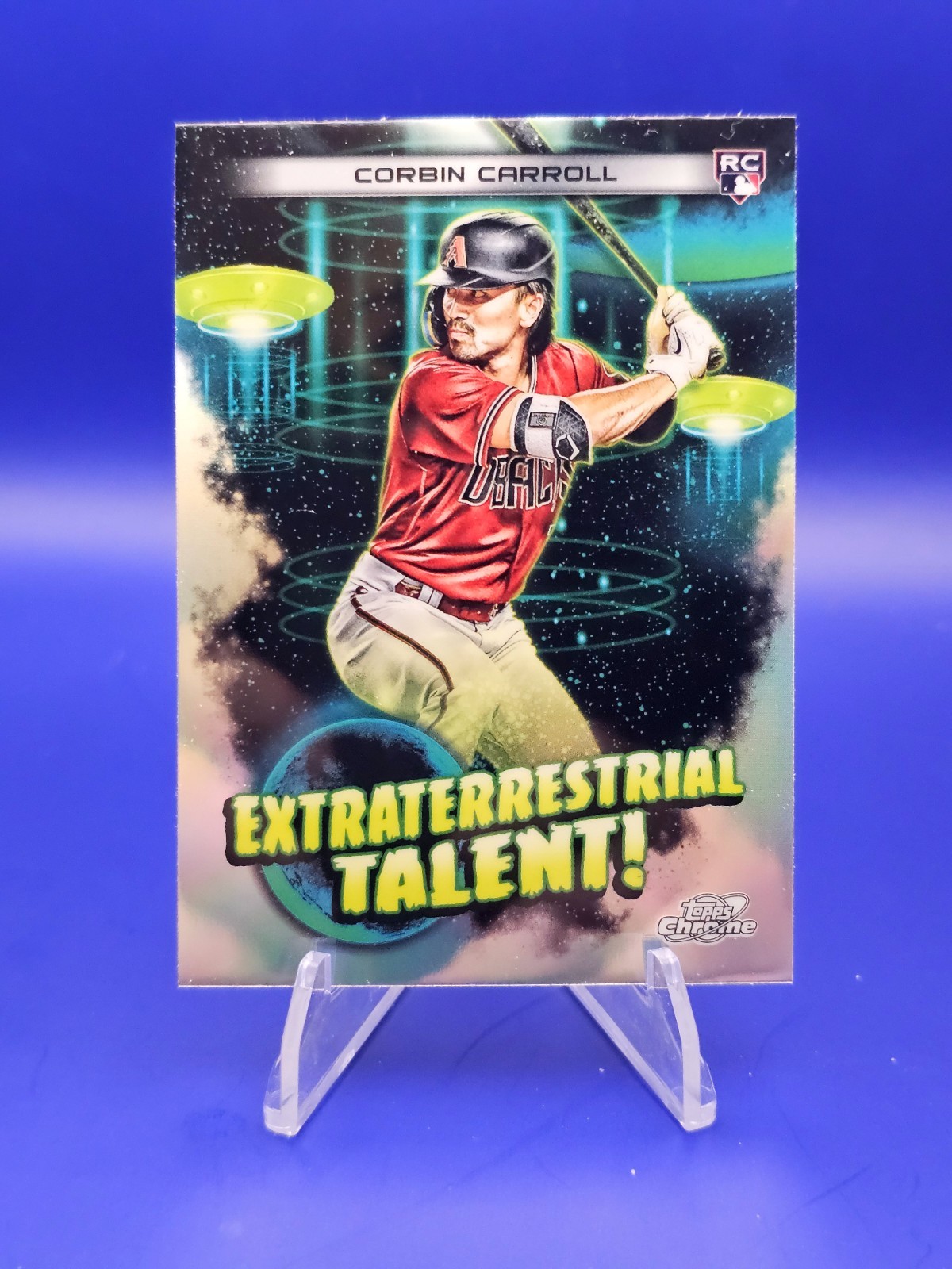 2023 Topps Cosmic Chrome - Extraterrestrial Talent Corbin Carroll #ET-7 (RC)