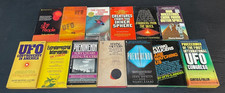 UFO's, flying Saucers, Extraterrestrials, Vintage Lot of 13 Books 1966, 1975,