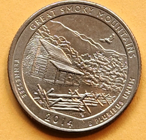 2014 P - Great Smokey Mountains National Park ATB Quarter