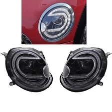 LED Headlights For BMW MINI R55 R56 2007-13 Sequential Turn Front Lamp Assembly