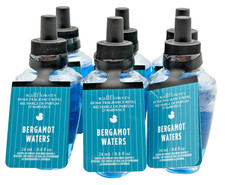 Bath Body Works White Barn Lot 6 Bergamot Wat...