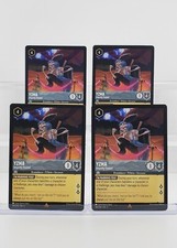 Disney Lorcana Yzma - Unjustly Treated 184/204 Shimmering Skies Rare 4 Cards