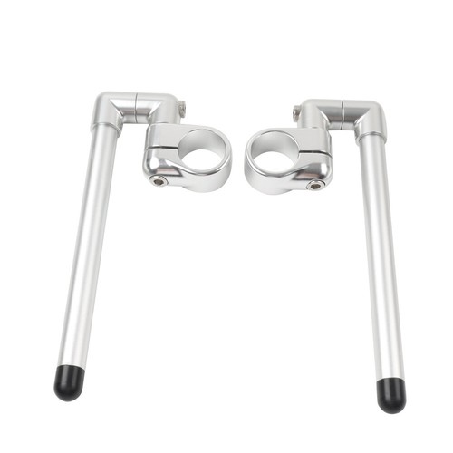 41MM Fork Tube Motorcycle Universal 7/8" Clip-On Handlebar For Cafe Racer - Picture 4 of 11