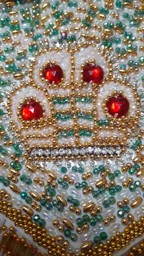 8 reale natalizia Corona con taglia Abito speciale paillettes 10 Occasione n6qZBwW1