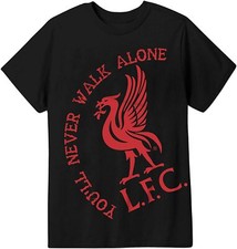 Youth Liverpool Officially Licensed Soccer T-Shirt Cotton Tee -01 Small