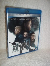 The Last Duel (Blu-ray, 2021) Ben Affleck Matt Damon Jodie Comer Adam Driver FP