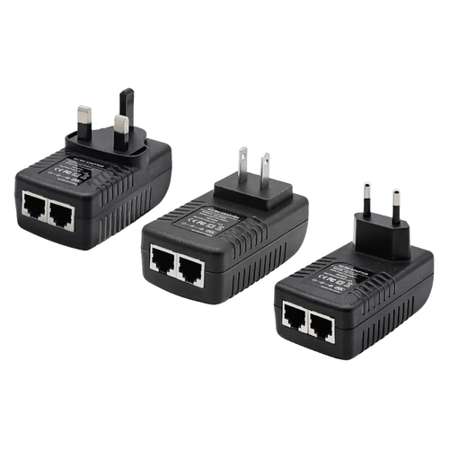 Non-standard 24V1A 100Mbps 2 Rj45 Ports POE Injector Adapter Power Splitter - 第 2/13 張圖片