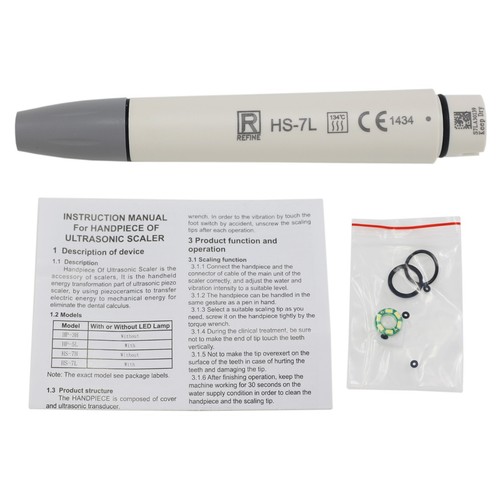 Pieza de mano LED LED dental ultrasónica escalador piezoeléctrico Satelec ACTEON P5 Newtron XS puntas - Imagen 8 de 24
