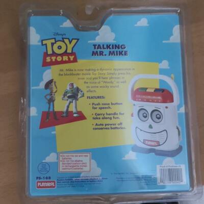 RARE!! TOY STORY MR.MIKE Blister Pack Talking Action Figure