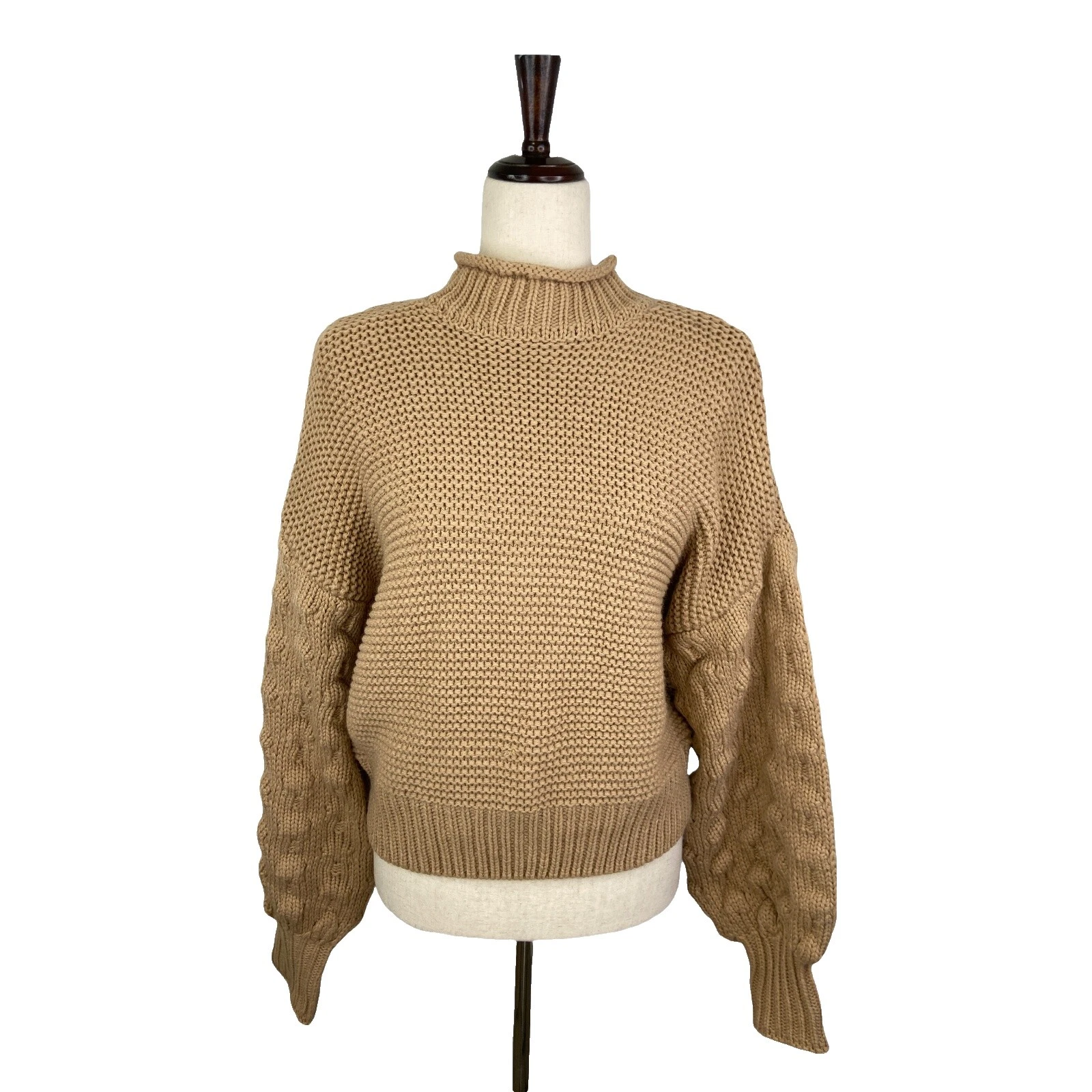 Suéteres para mujer marrón FOREVER 21