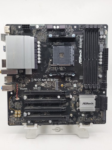 ASRock B550M-C AMD AM4 DDR4 Micro ATX Mainboard