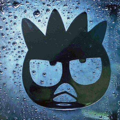 Badtz Maru Customized Clear Anti-fog Rainproof Anime Car Mirror Decals (2 pcs) - Picture 2 of 5