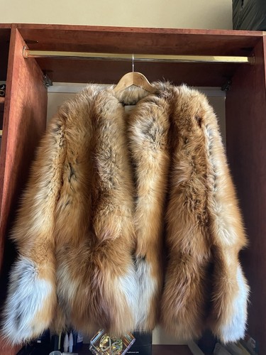 Yves Salomon Fox Fur Jacket - Picture 2 of 11