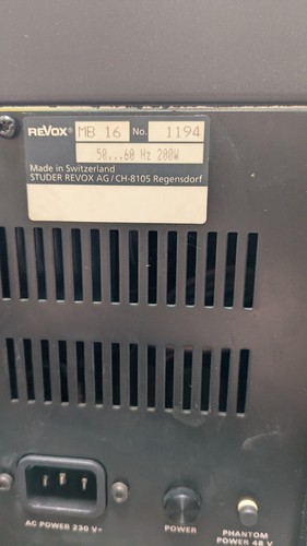 Revox Mischpult MB16 - Bild 14 von 15