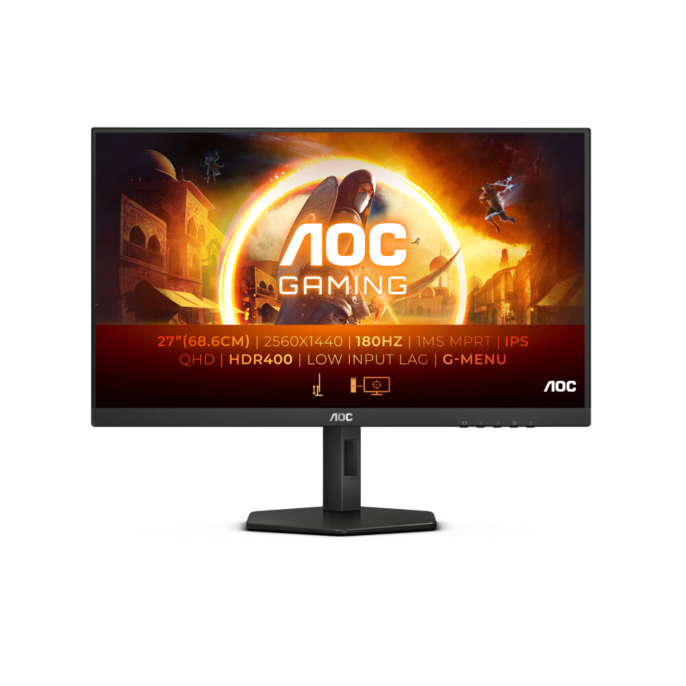 AOC G4 Q27G4X 27" Quad HD IPS NVIDIA G-SYNC 180Hz Flat Gaming Monitor