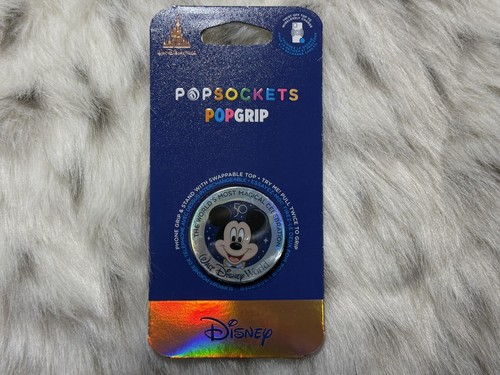 NEW Walt Disney World 50th Mickey Mouse PopSocket Popgrip 112543 RARE