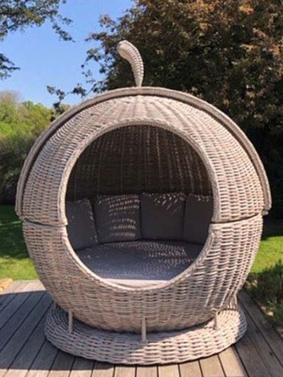 Handmade Rattan Outdoor Daybed eBay