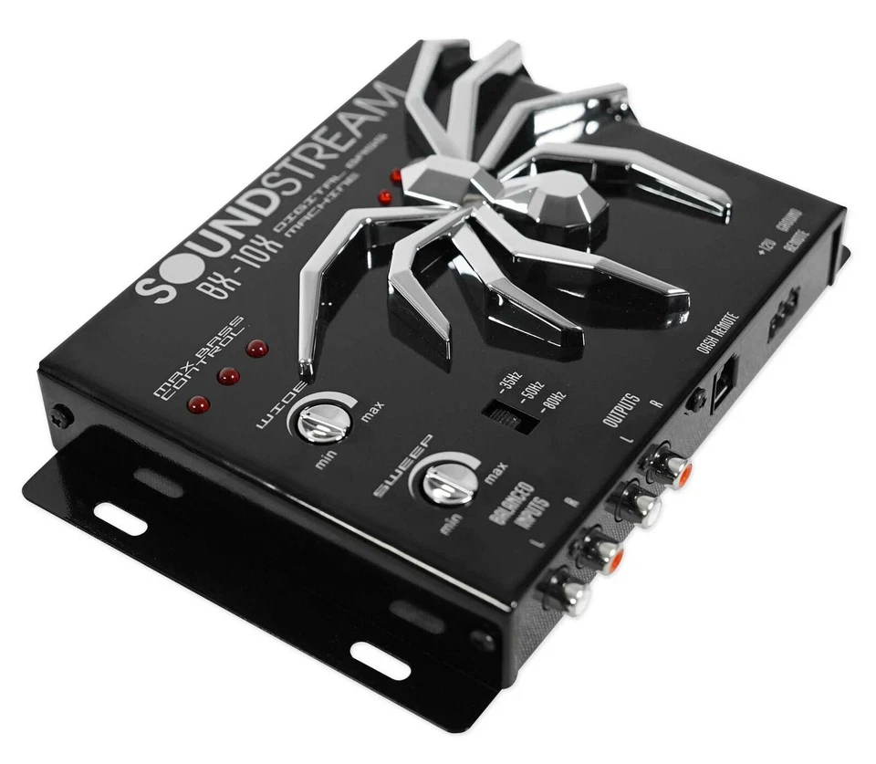 SOUNDSTREAM BX-10X Car Digital Bass Booster Sound Processor + Remote + RCA Cable - Image 2 of 4