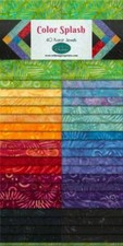 Essential Jewels By Wilmington Prints - Color Splash Batiks -40 Karat Jewels