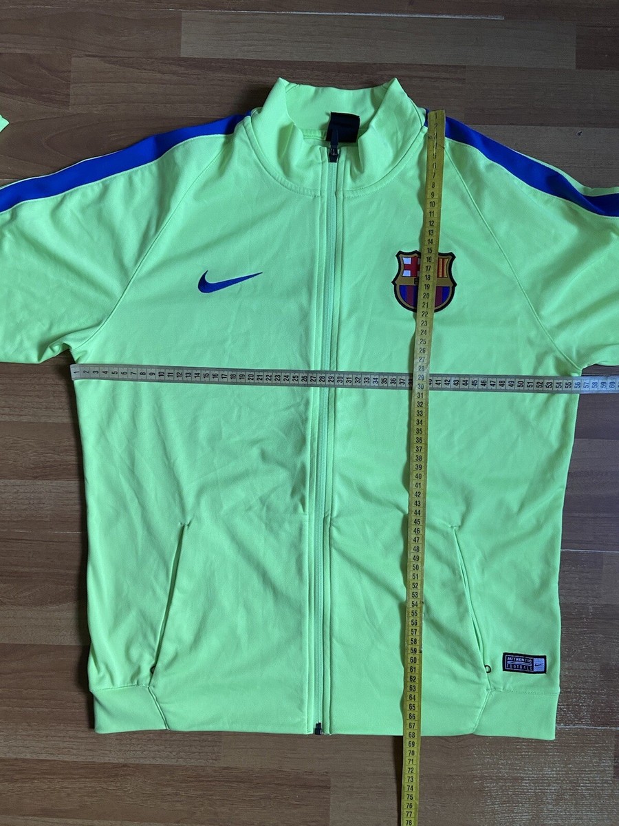 BARCELONA FOOTBALL SOCCER TOP JACKET NIKE 808947-368 sz L BARCELONA FOOTBALL SOCCER TOP JACKET NIKE 808947-368 sz L