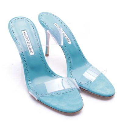 Sandaletten Manolo Blahnik Weiß 39,5 EUR Neu