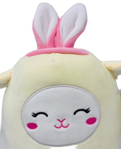 Squishmallows Sophie Lamb White with Bunny Ears 8" Kellytoy Plush NEW - Picture 2 of 6