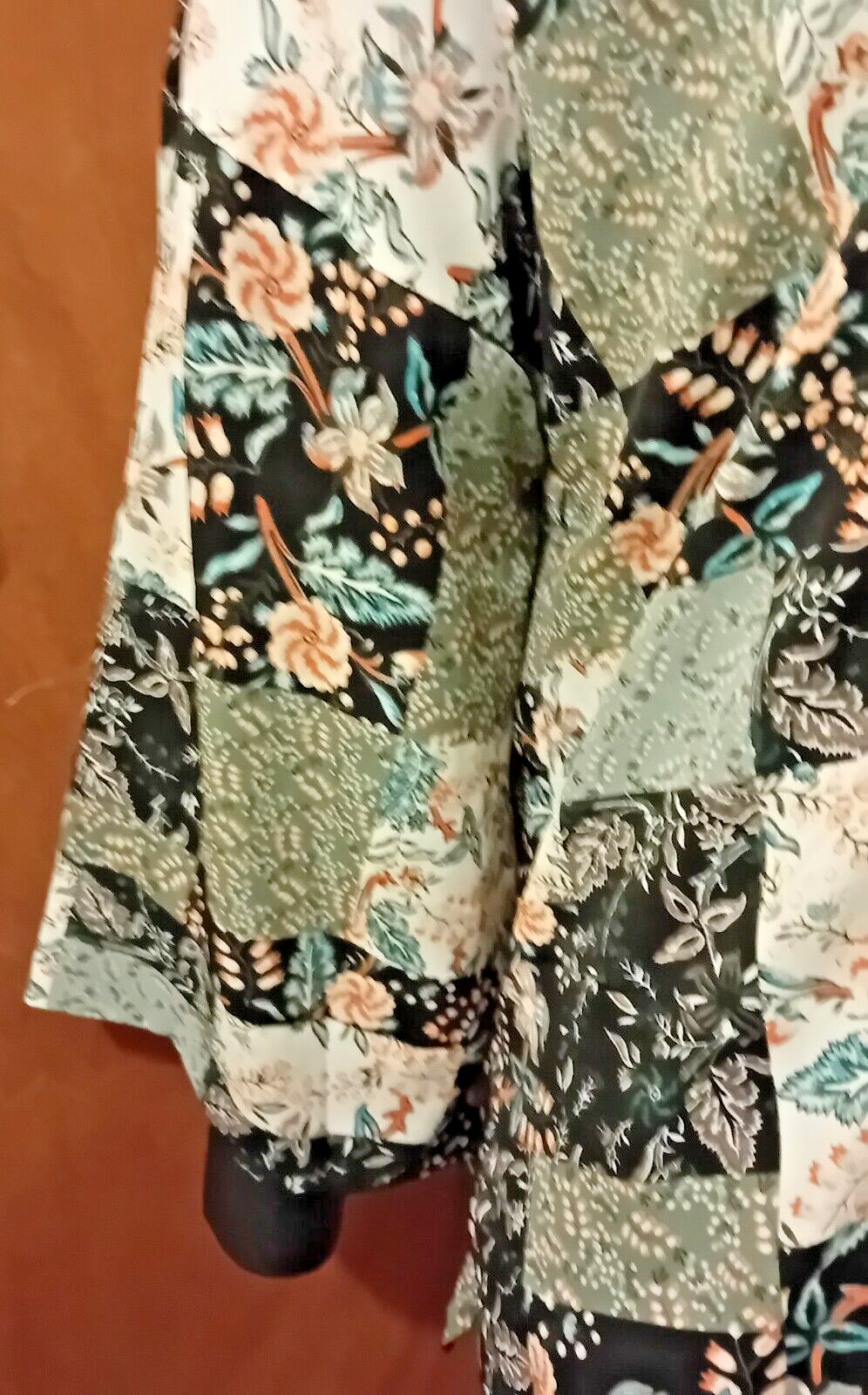 Katies Patchwork Effect Jacket Multi Pattern UK 12 - image 3