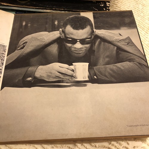 RAY CHARLES A MAN AND HIS SOUL DELUXE TWO ALBUM SET VINYL LP 1967 ABC - Picture 5 of 11