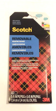 Scotch Removable Double-Sided Mounting Squares 7225AMS-ESF 0.45" x 0.45" 432/pk