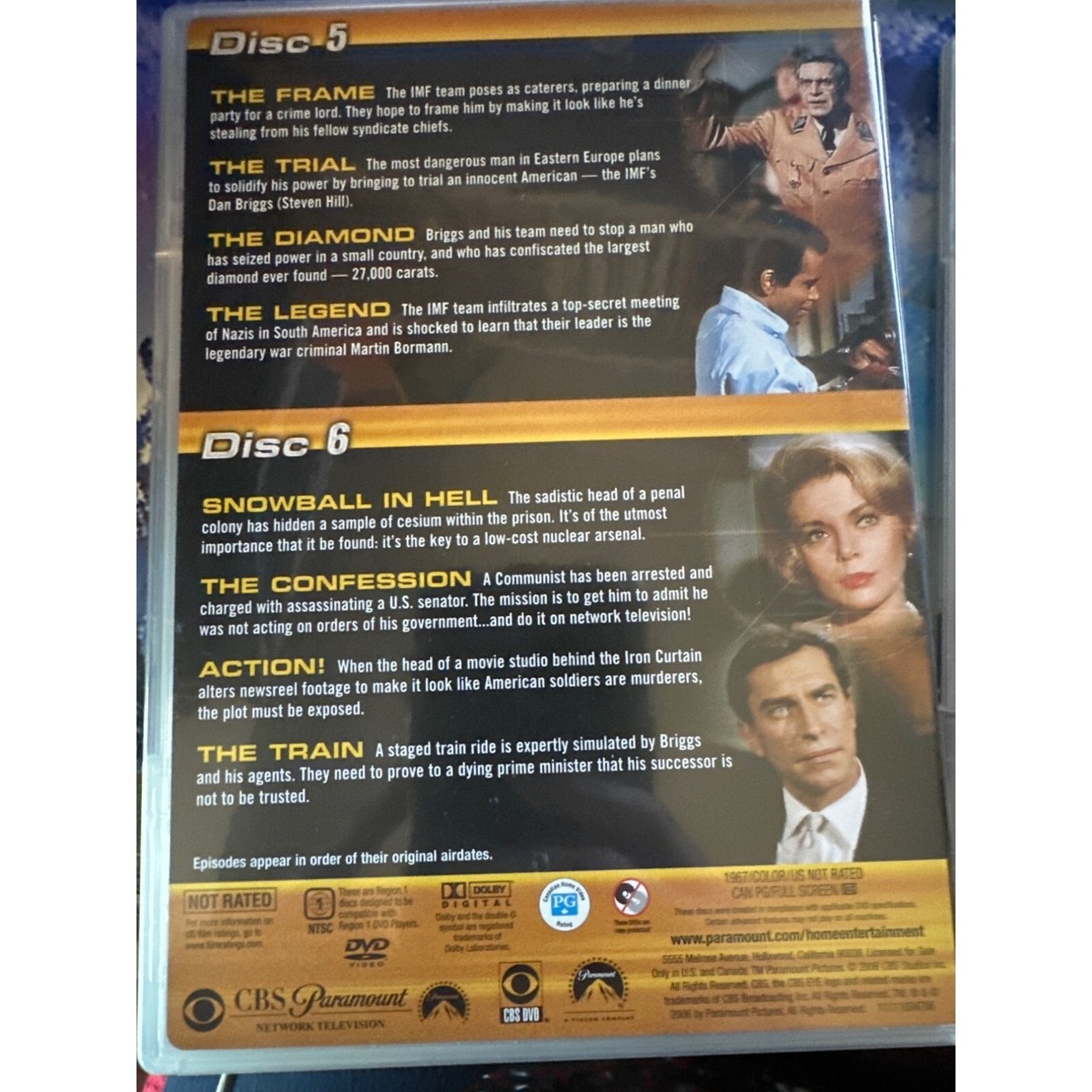 Mission Impossible DVD The Original TV Series Complete First