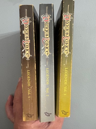 DragonLance Legends Trilogy 1st Prints Weis & Hickman 1986 Twins Series Vol 1-3 - Picture 2 of 8