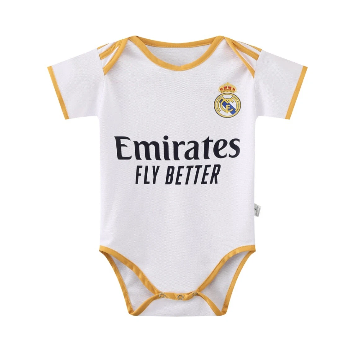 Body bebe real madrid personalizado – Voilà! Creatividad