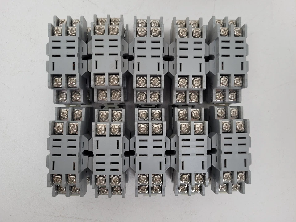 (Lote de 20) 60SH2B-05 G+W Eagle Signal 10 Amp 300 Voltios Base de Enchufe - Nuevo Foto 3 de 4