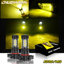2 Pcs 5202 Led Fog Light Kit For Silverado 1500 2008-2015 4500k Gold Yellow 2 Pcs 5202 Led Fog Light Kit For Silverado 1500 2008-2015 4500k Gold Yellow