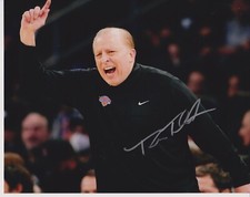 Tom Thibodeau 8x10 Signed Photo W/ COA New York Knicks #1