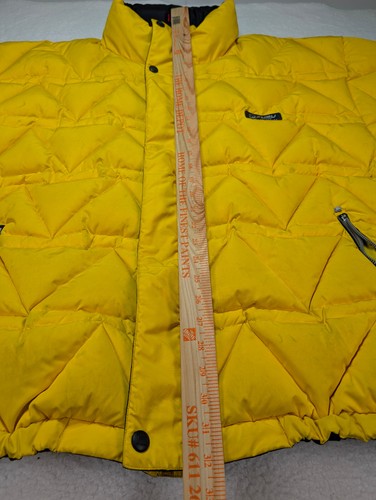 Vintage 90s Y2K FUBU Jeans Reversible Goose Down Puffer Coat Jacket Mens 2XL - Picture 6 of 24