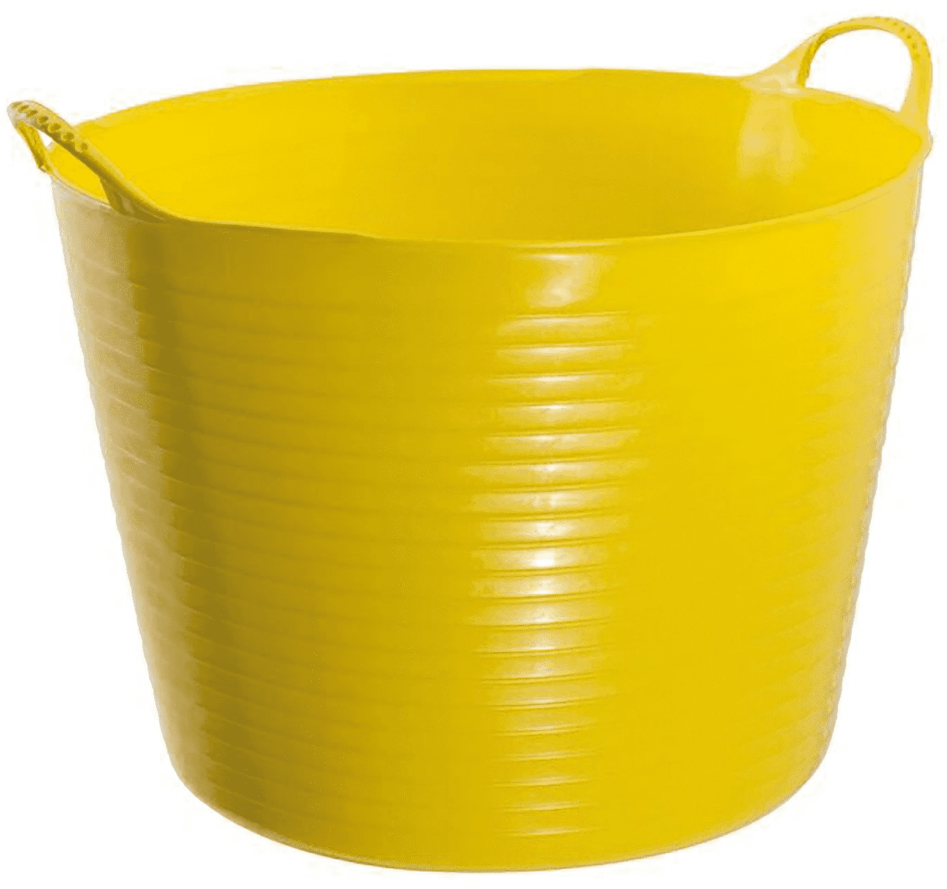 Gorilla Tub Eco Flexible Garden Builders Storage Tub Trug Bucket 38L - Yellow