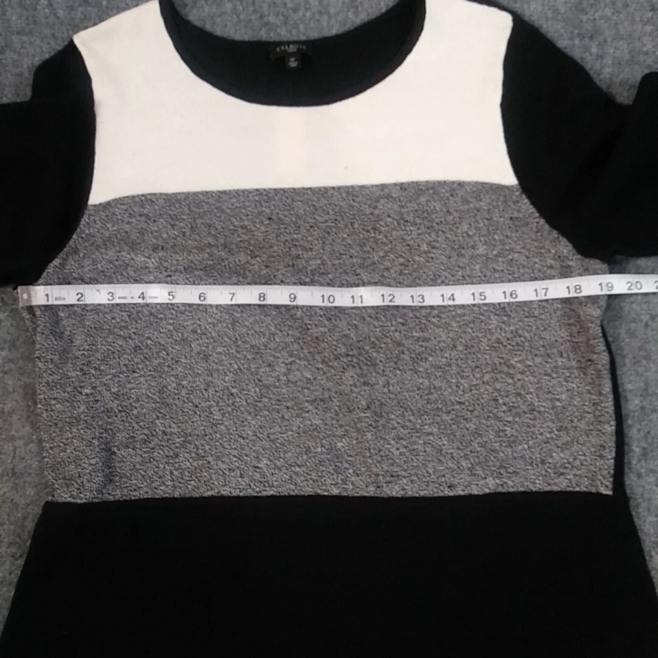 Talbots платье женщин очень большой черный серый белый цвет блок свитер карьера новый - Изображение 2 из 4
